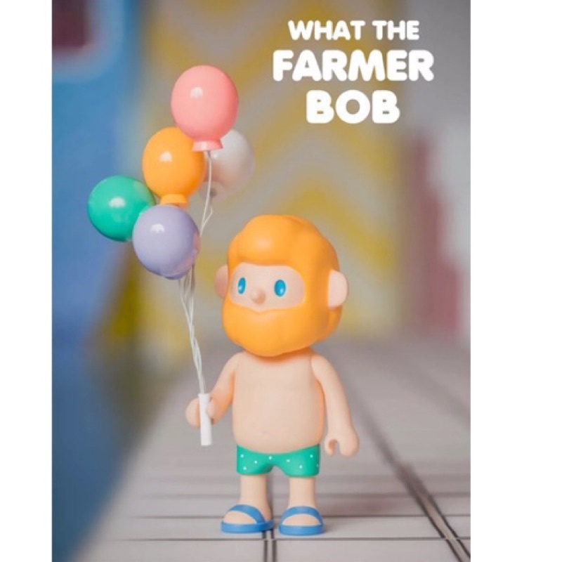 全新Bob氣球What the farmer Bob200%大娃手辦！數量極少Sts展會限定版