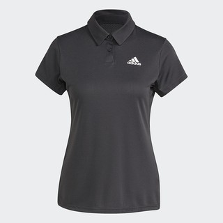 ADIDAS HEAT.RDY TENNIS 女裝 短袖 POLO衫 休閒 慢跑 乾爽 黑【運動世界】GL5806