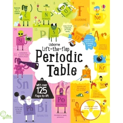 Lift-the-Flap Periodic Table (硬頁翻翻書)