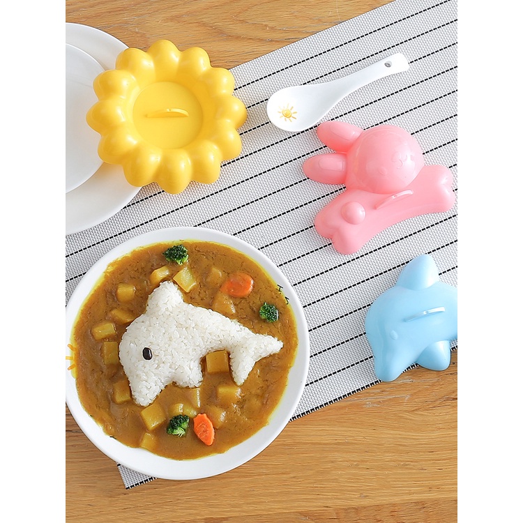 飯糰模具兒童食物卡通動物造型 創意廚房用品早餐米飯磨具