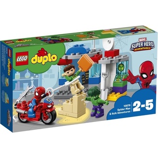 LEGO樂高積木 DUPLO Super Heroes系列 LT10876 漫威英雄 蜘蛛人&浩克的冒險