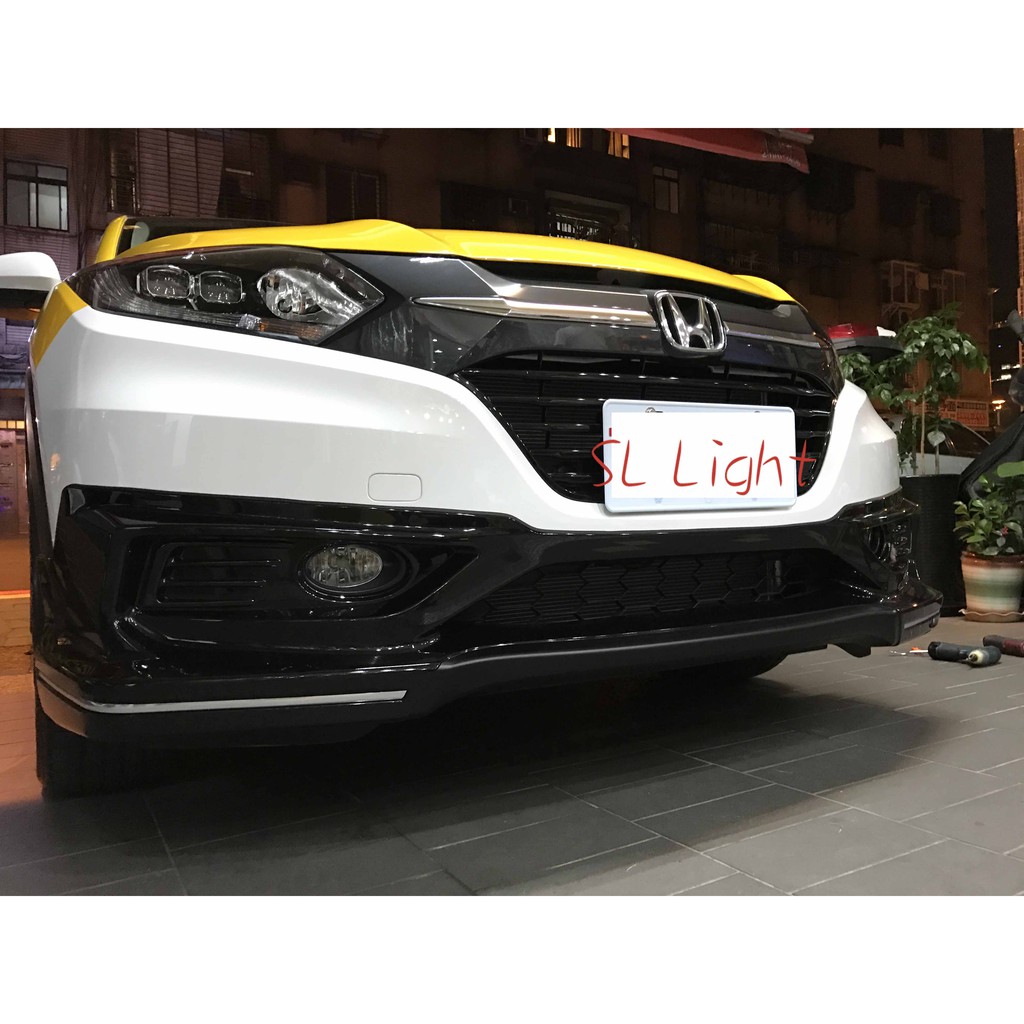 SL光電精品~HONDA HRV HR-V MUGEN 無限 樣式 大包 前下巴 側裙 後下巴 空力套件