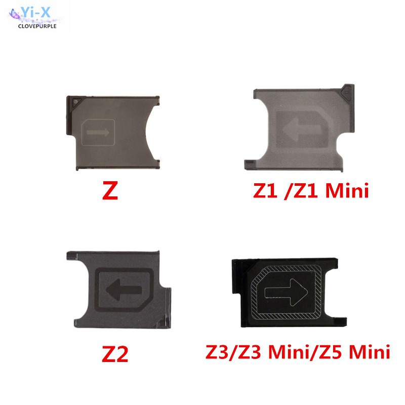 索尼 Xperia Z Z1 Z2 Z3 Z3 Mini compact Tray 的 Sim 卡夾