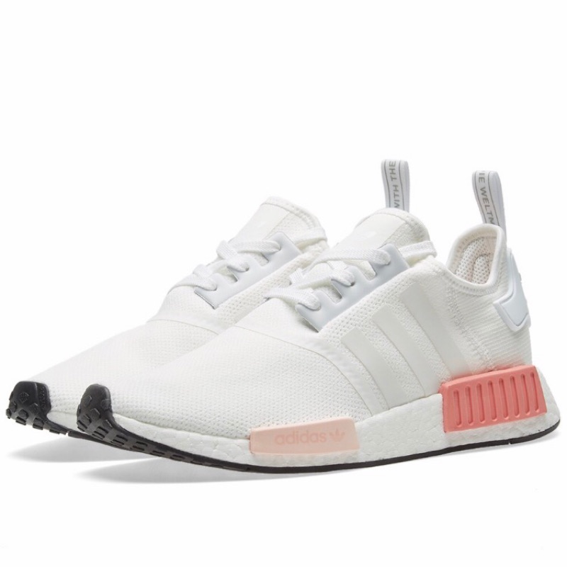 歐洲代購 Adidas NMD R1 Womens 粉白 白粉 粉紅白 全新 絕對正品