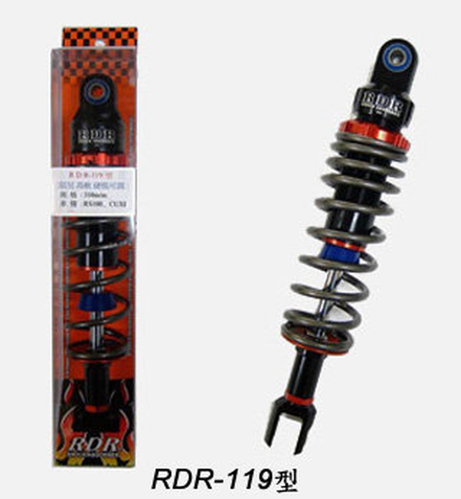 RDR119型油壓雙迴路 / 軟硬高低可調後避震器 Many100/110 魅力 (305-320mm)