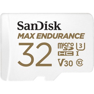 SanDisk 極致耐久度監控記憶卡 Max Endurance microSDXC記憶卡 32GB 公