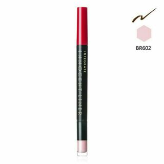日本 限量！ integrate 美瞳2in1眼影眼線液筆 (咖+粉)br602