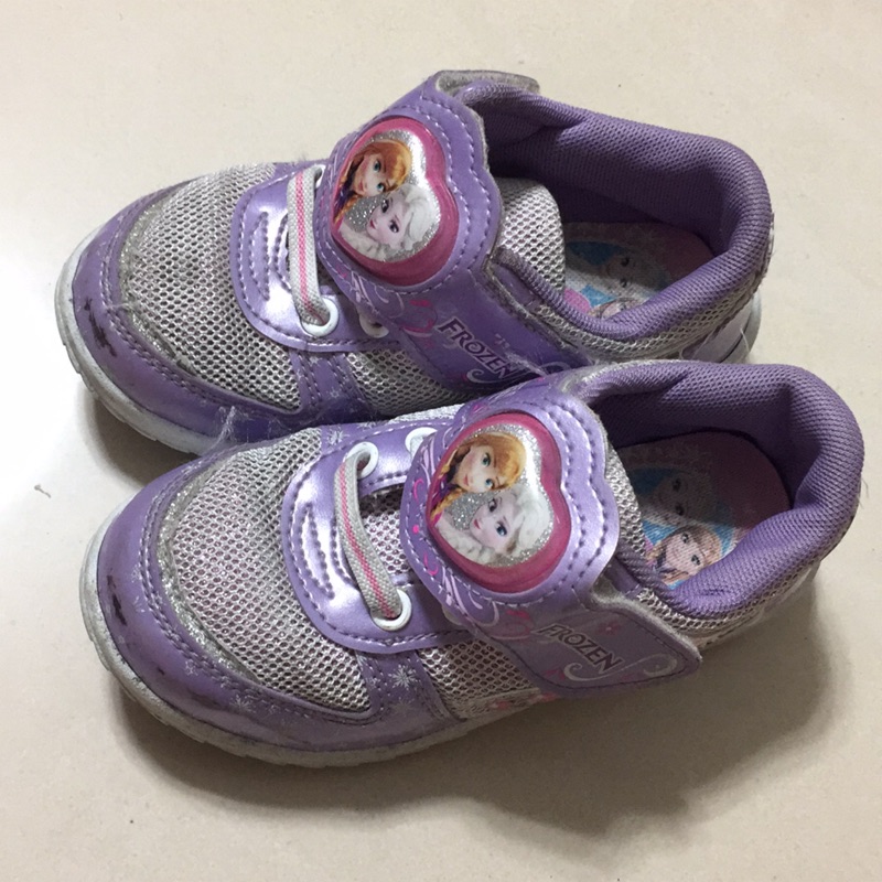 17號冰雪奇緣愛紗Elsa台灣製MIT童鞋布鞋運動鞋
