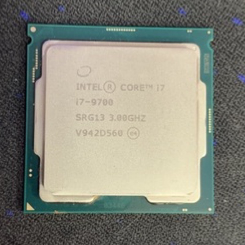 《台南華駿》二手良品 INTEL I7-9700 CPU 中古 台南 電腦組裝 電腦維修 批發