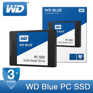 WD Blue PC SSD 500GB 2.5吋 藍 (WDS500G1B0A)