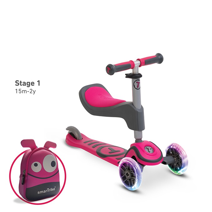 PGY | smarTrike T1炫亮我行3 steps滑步車 | 蒲公英婦嬰用品