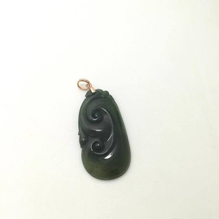 超美天然緬甸玉翡翠A貨墬子 油青種深綠滿綠玉墜福瓜 有透有綠 水頭好好 保證A貨 送精美禮盒