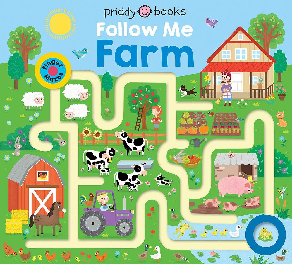 Maze Book: Follow Me Farm (Finger Mazes- 1)【金石堂、博客來熱銷】