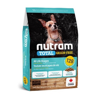 Nutram紐頓 無榖迷你犬 T28 鮭魚+鱒魚配方 犬糧『寵喵量販店』1.13KG｜2KG｜5.4KG