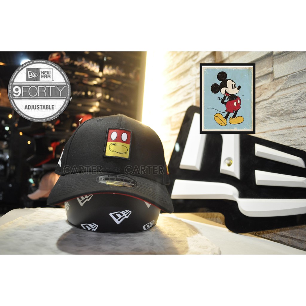 New Era x Mickey Mouse Hands 9Forty 米老鼠手刺繡940鴨舌帽