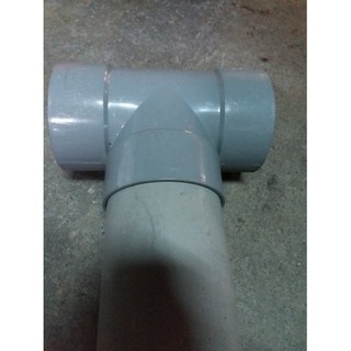 薄型 塑膠水管三通 3" 3英吋－6" 6英吋 只適用於套在南亞硬管上 _粗俗俗五金大賣場