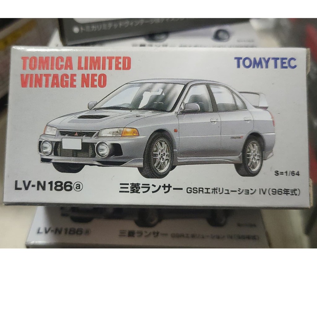 (現貨)TomytecTomica 多美 LV-N186a Mitsubishi Lancer Evolution IV