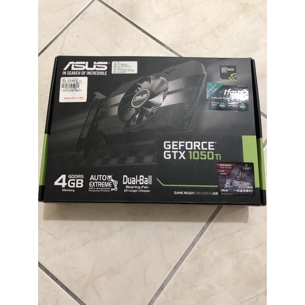 ASUS GeForce GTX 1050ti 4g