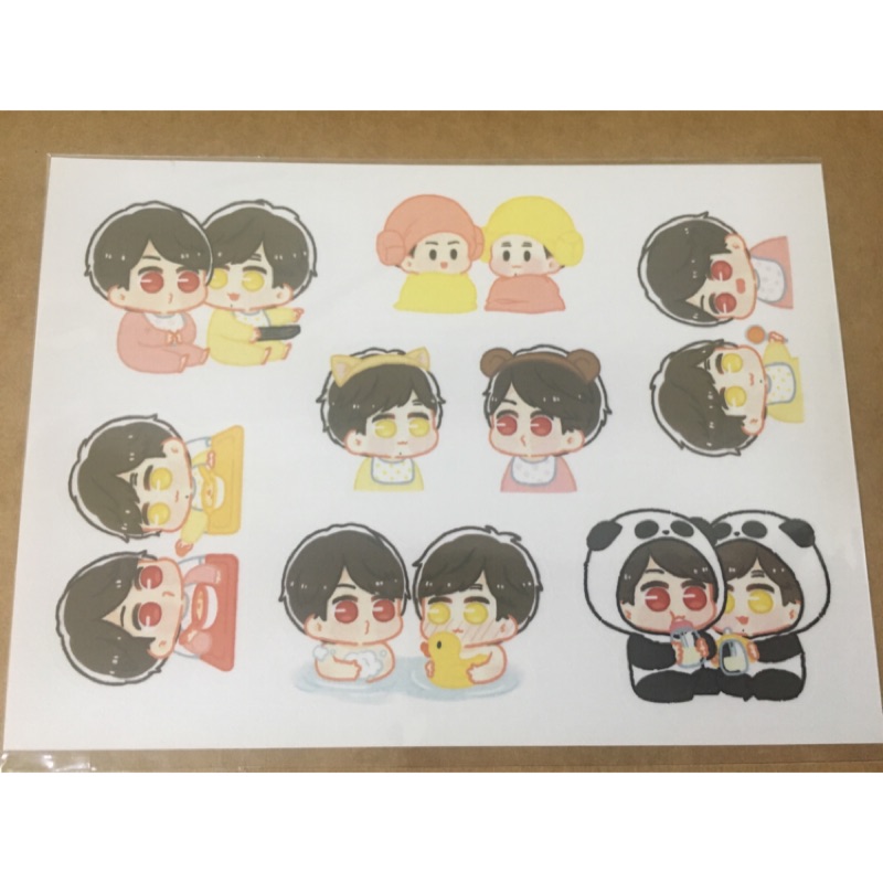 嵐arashi 櫻井翔二宮和也磁石貼紙二創 蝦皮購物