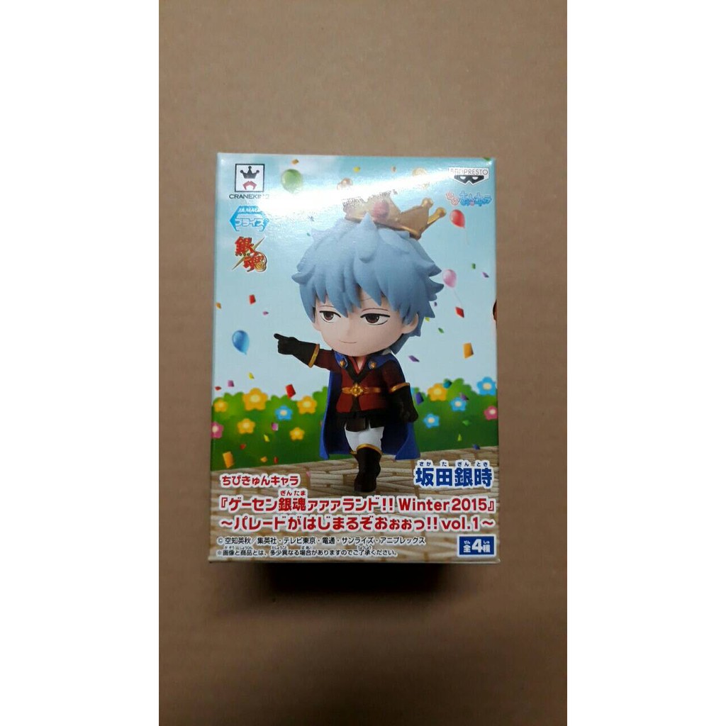 潮流本舖 絕版景品盒玩銀魂遊行要開始囉vol 1 Q版pvc 園遊會單售坂田銀時 蝦皮購物