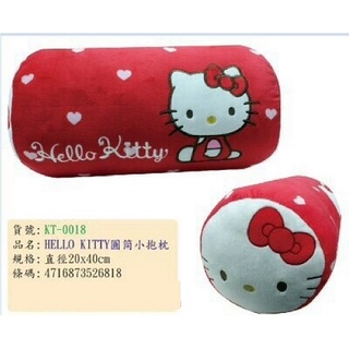 吾人智販 三峽文化 絕版好物 凱蒂貓 圓筒 小抱枕 4716873526818