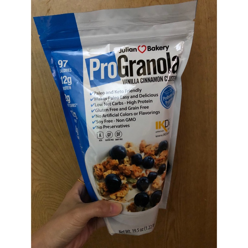 現貨～ ProGranola/Julian Bakery肉桂杏仁穀物麥片(1.22lbs)