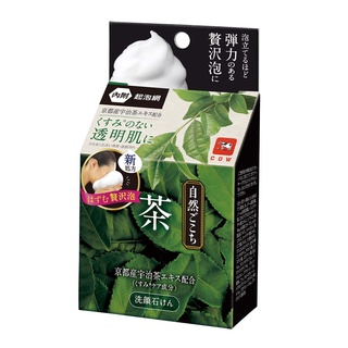 COW STYLE牛乳石鹼自然派綠茶洗顏皂80g