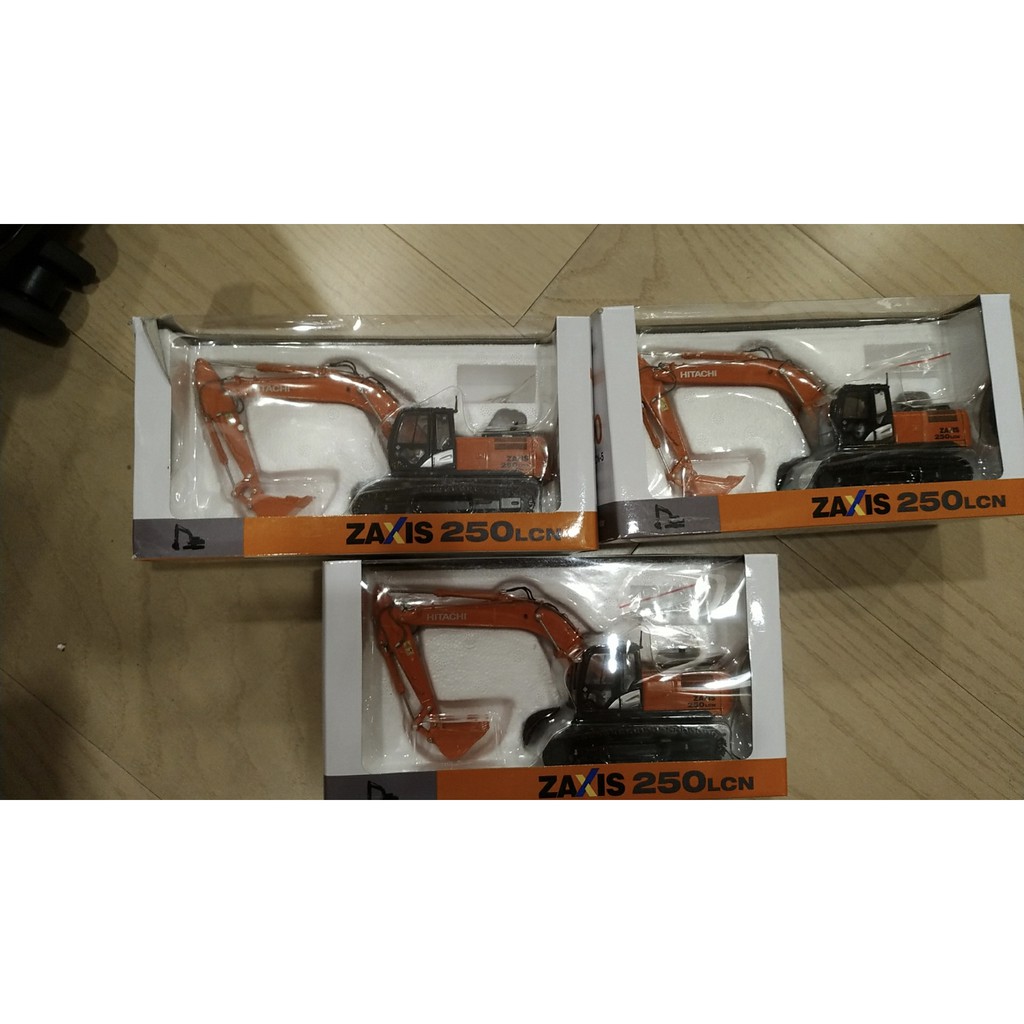 Hitachi 日立 ZAXIS ZX 250LCN  挖土機 怪手 金屬模型  1/50 1:50 TMC