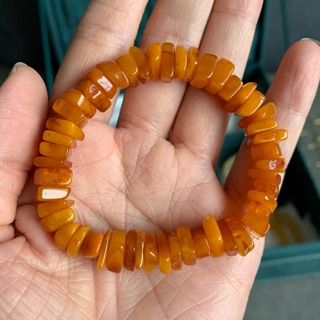 蜜蠟 隨形 不規則 手串 珠串 天然礦石 串珠材料