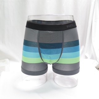 BN3TH 加拿大專櫃品牌 天絲 3D立體囊袋內褲 M2110130621 經典短版 復古條紋-灰【iSport】