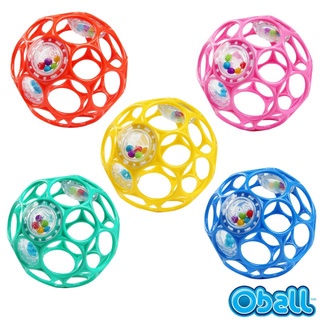 KidsII 熱銷玩具 Oball 4吋沙沙洞動球 好拿又好玩唷！