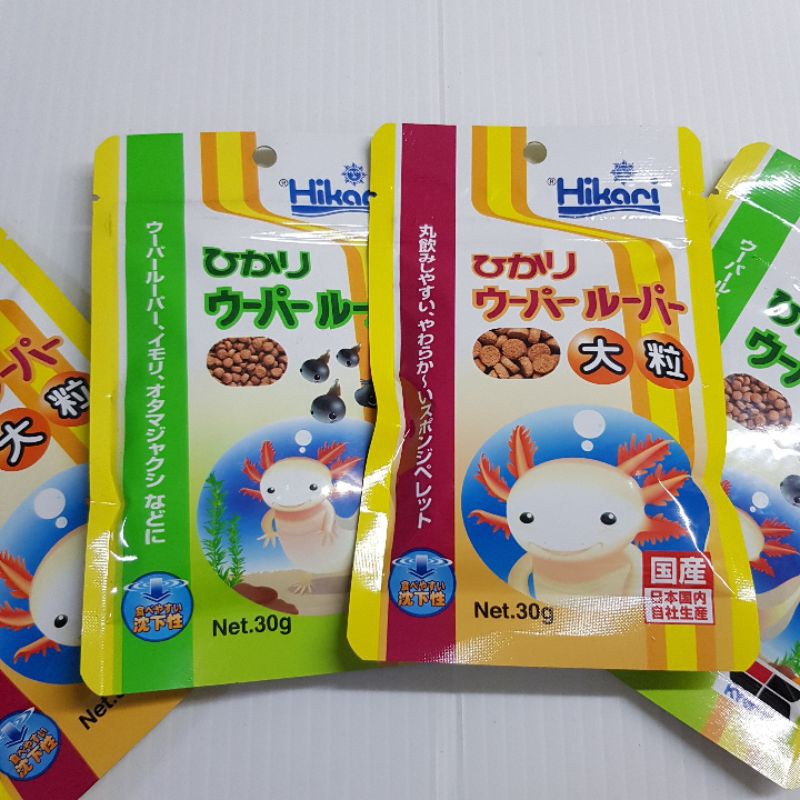 P老闆水族 高够力hikari 六角恐龍飼料s L 30g 沉水性適用於六角恐龍蠑螈巴西火龍山椒魚 蝦皮購物