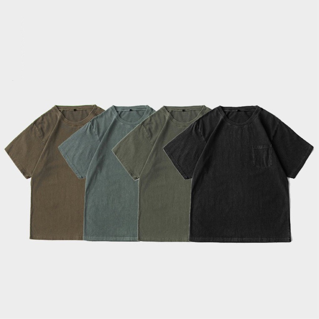 【MBC】Vintage Washed - Pocket T-Shirt 復古水洗-口袋T恤