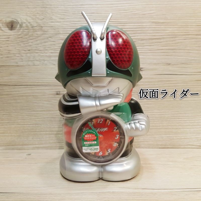 ⭐喔啦玩具店⭐仮面ライダー  假面騎士 鬧鐘 聲光效果 時鐘 日版 玩具公仔