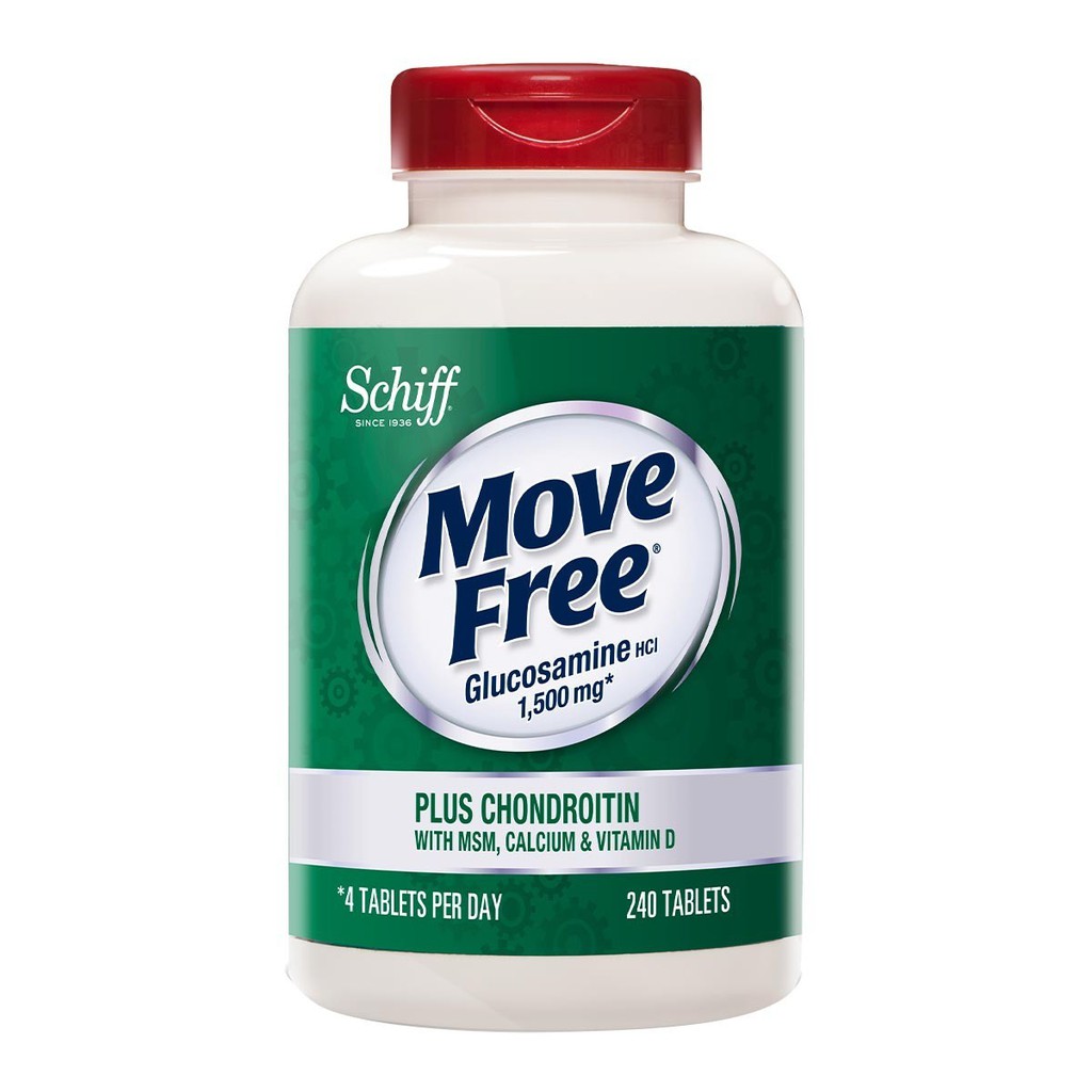 【⭐Costco 好市多 代購⭐】Schiff Move Free 益節葡萄糖胺+軟骨素+MSM+維生素D+鈣錠240錠