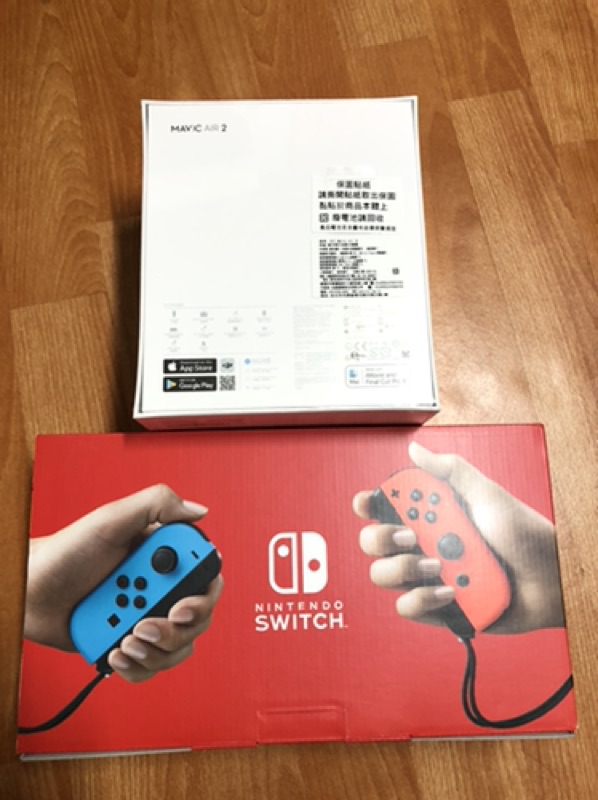 「現貨全新」Nintendo Switch 藍紅主機  健身環 台中自取