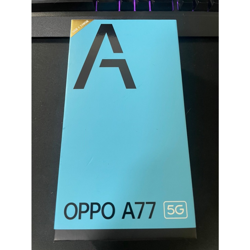 「私人好貨」🔥續約機 OPPO A77 5G 128GB 全新機 原廠序號盒/無配件 中古 自售 空機 二手手機 遊戲機