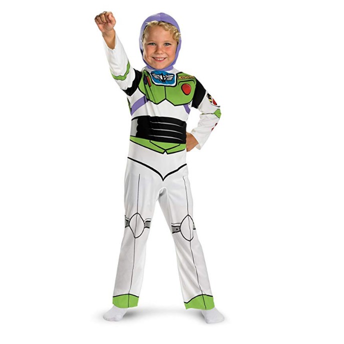 C【美國連線嗨心購Go】美國 巴斯光年 Buzz  萬聖節 化裝舞會 兒童 衣服 costume 可加購飛行器 寫真