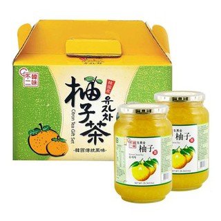 1瓶裝 韓味不二柚子茶飲組 1公斤 X 1入#94941