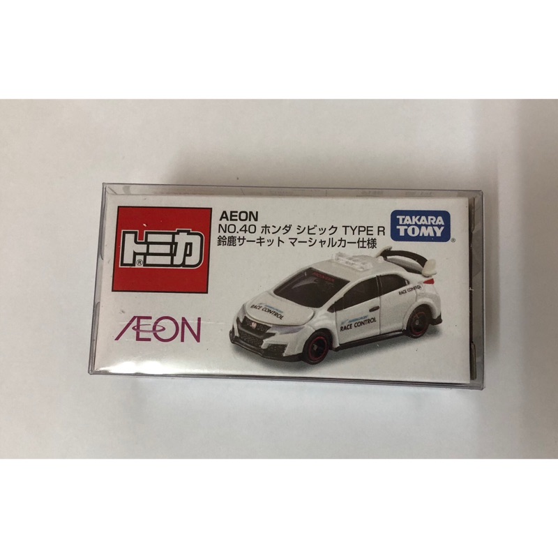 Tomica AEON 40 Honda Civic Type R 鈴鹿 安全前導車 No.40