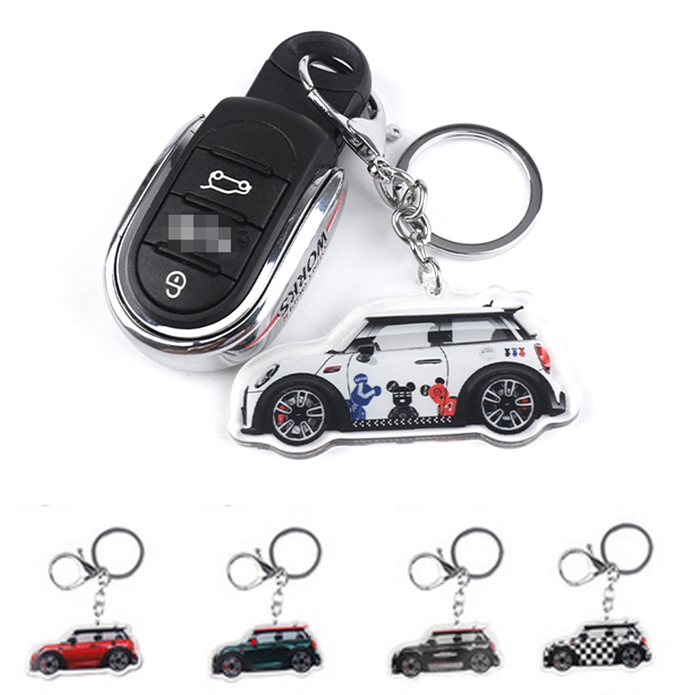通用汽車鑰匙扣鑰匙扣鑰匙扣鑰匙圈適用於所有 Mini Cooper S R55 R56 R60 F54 F56 F60