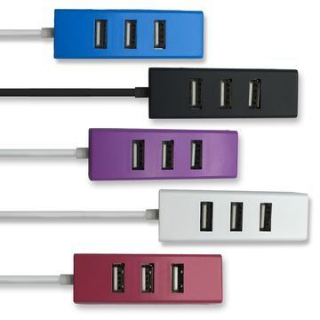 【HOLiC】USB 4port Hub 四孔集線器/四孔USB節能開關集線器