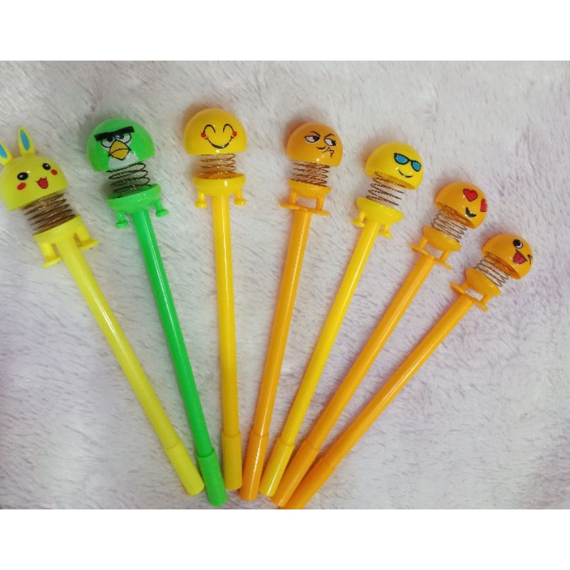 Polpen EMOJI 彈簧娃娃 MENTUL 字符筆