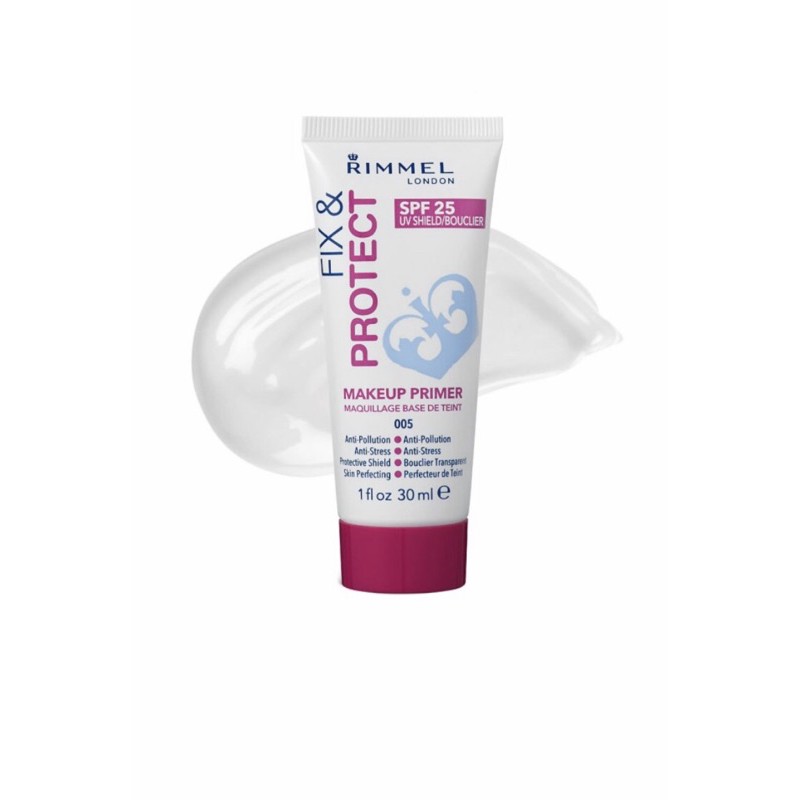 Rimmel 倫敦芮魅神盾防護全效隔離乳液spf 25 30ml 蝦皮購物