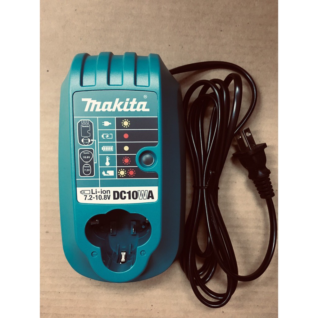 ～工具小妹～【附發票】全新 Makita 牧田 DC10WA 7.2V 10.8V充電器