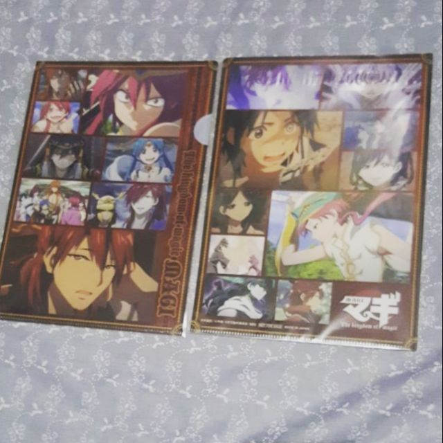 55 特典magi 魔奇少年迷你資料夾裘達爾練白龍練紅炎練紅明練紅霸 滿額100送 蝦皮購物