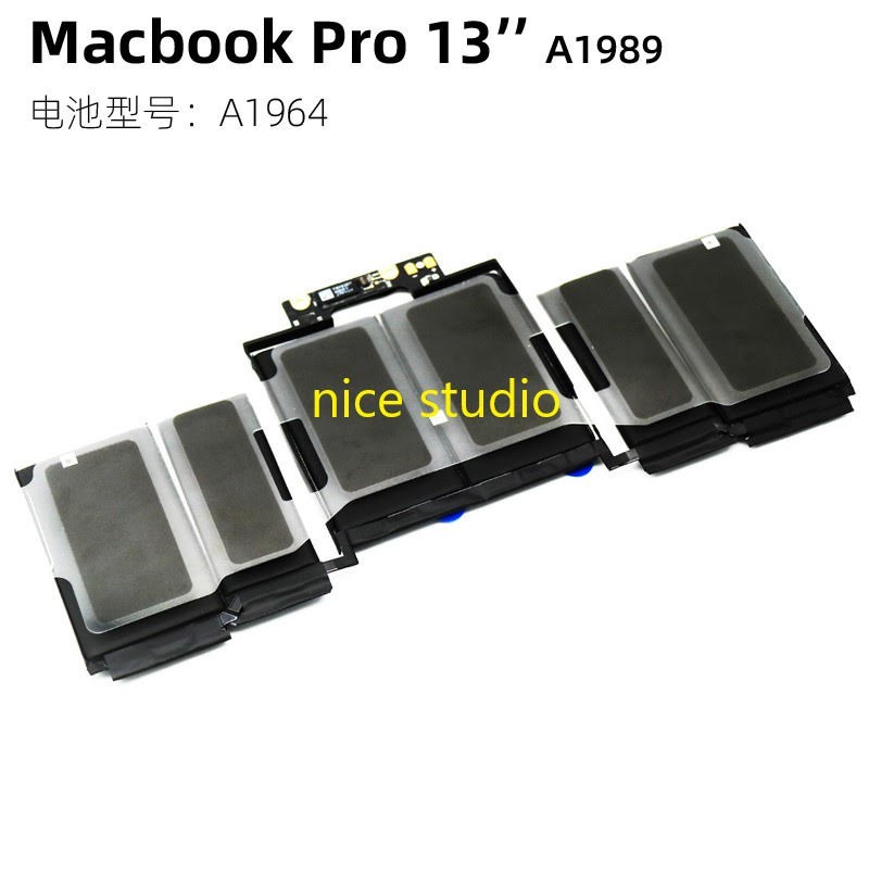 台灣現貨 Macbook pro電池A1964電腦型號A1989 原廠等級