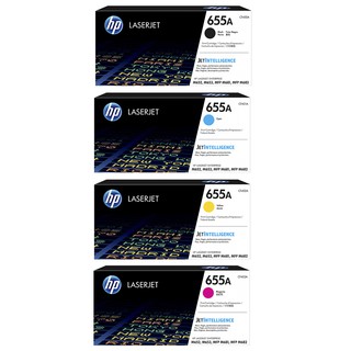 HP 655A 原廠碳粉匣 CF450A∣CF451A∣CF452A∣CF453A【適用】M681f / M681z