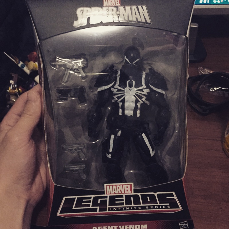 Marvel legends 猛毒特工 全新