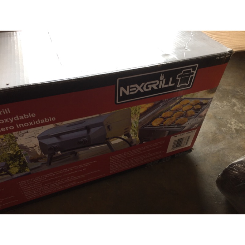 NEXGRILL 桌上型雙爐火瓦斯烤肉爐